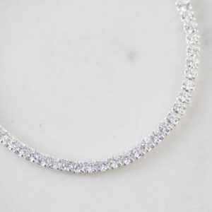 PULSERA TENNIS CIRCONES BS 2MM